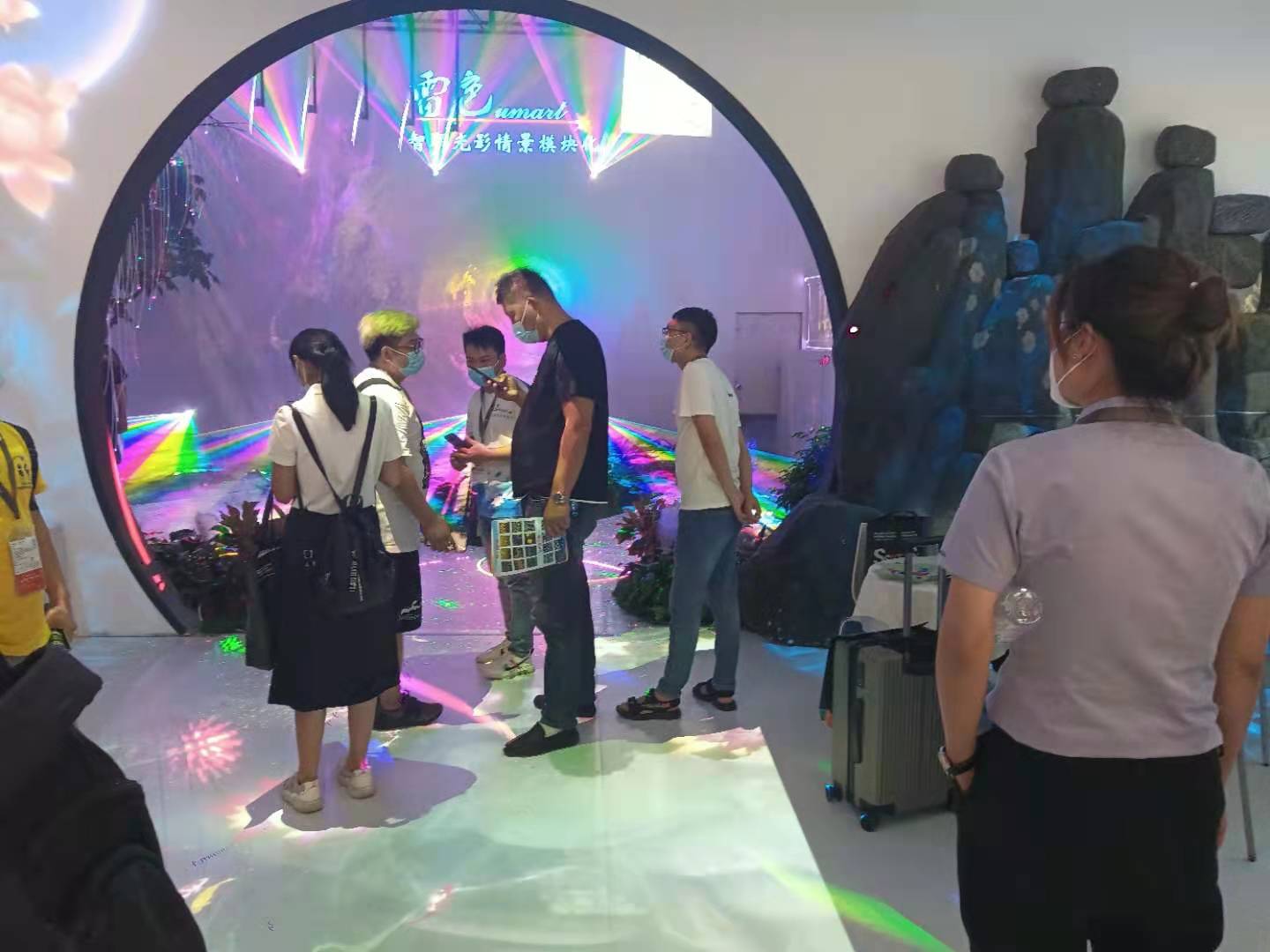 2021第26屆廣州國際照明展覽會（光亞展）雷色印象空間震撼展出！(圖10)