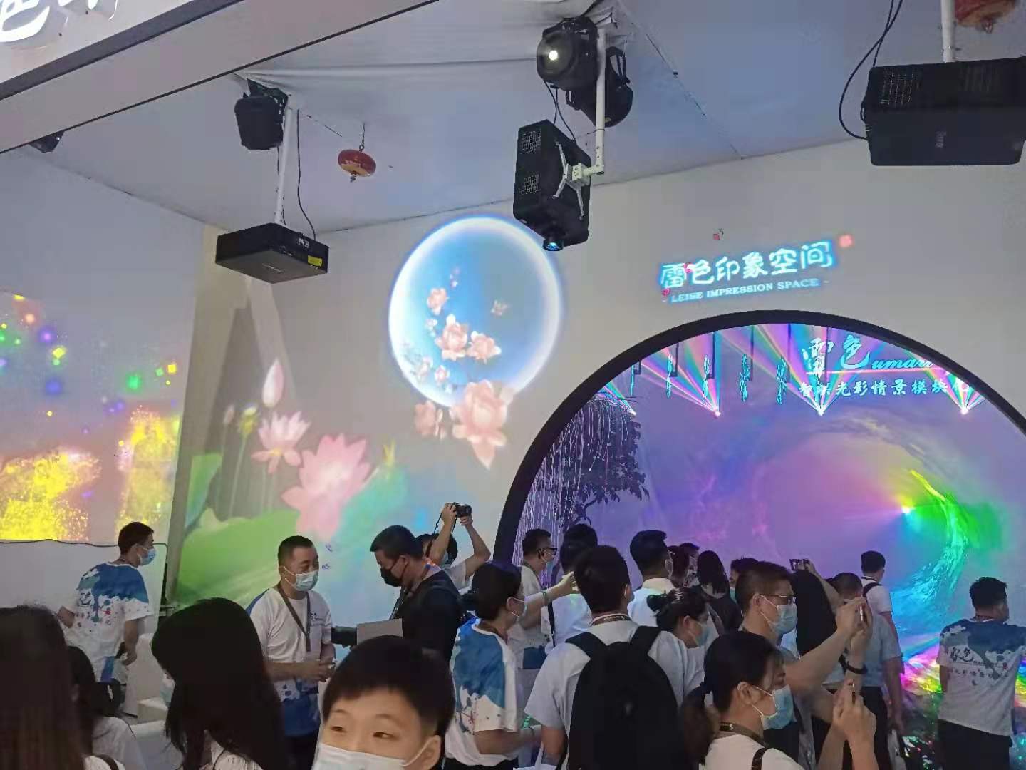 2021第26屆廣州國際照明展覽會（光亞展）雷色印象空間震撼展出！(圖6)