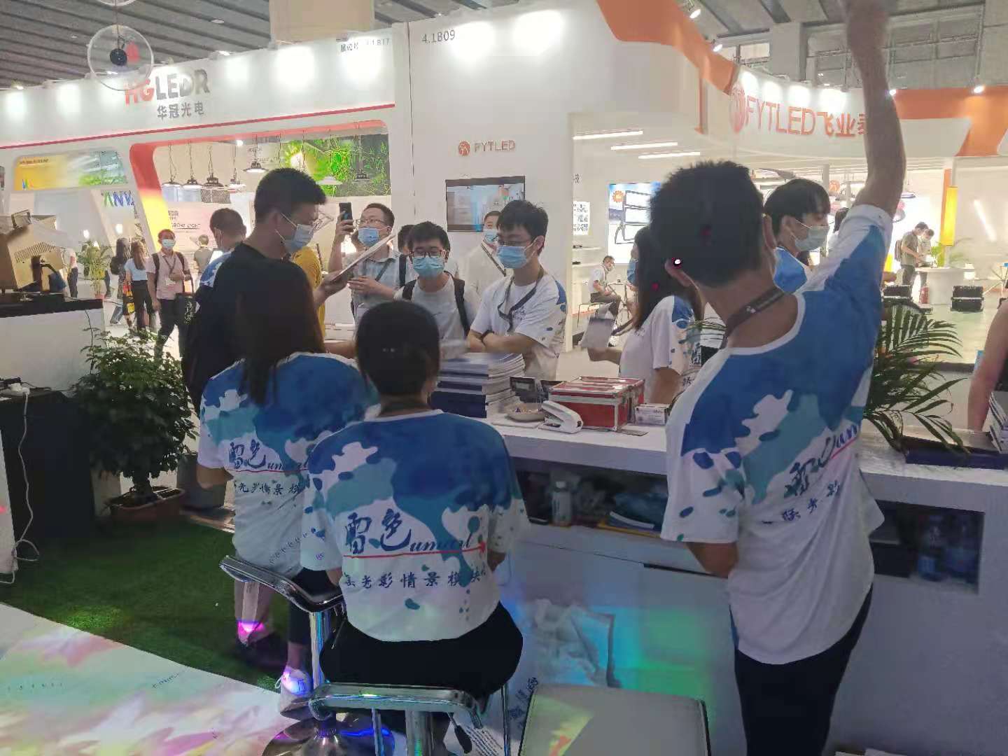 2021第26屆廣州國際照明展覽會（光亞展）雷色印象空間震撼展出！(圖7)