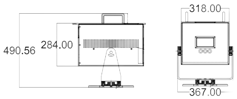 40W彩色動(dòng)漫激光投影燈 LS-D-RGB40(圖1)